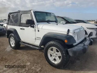 2017 Jeep Wrangler Sport with VIN 1C4AJWAG5HL502352, listed as a Copart auction lot 74010244 with 76,086 mi miles and Non Repairable. Bid and sale history available at DreamBid. Image 4.