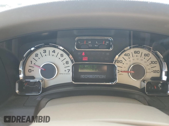 2014 Ford Expedition Max XLT with VIN 1FMJK1J57EEF26923, listed as a Copart auction lot 52284765 with 192,074 mi miles and Salvage Title. Bid and sale history available at DreamBid. Image 9.