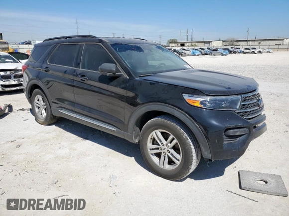 2022 Ford Explorer XLT z VIN 1FMSK7DH3NGA83915, wystawiony jako Copart lot #50222075 z przebiegiem 71 265 mil mil oraz Szkoda całkowita • Salvage title. Historia ofert i sprzedaży dostępna na DreamBid. Obrazek 4.
