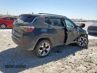 2018 Jeep Compass Limited with VIN 3C4NJDCB5JT332771, listed as a Copart auction lot 50347145 with 173,687 mi miles and Salvage Title. Bid and sale history available at DreamBid. Image 3.