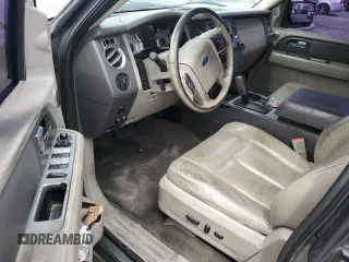 2014 Ford Expedition King Ranch with VIN 1FMJU1J58EEF44468, listed as a Copart auction lot 56375275 with 214,801 mi miles and Salvage title. Bid and sale history available at DreamBid. Image 8.