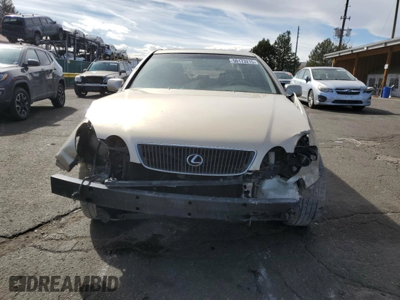 1998 Lexus GS 300 z VIN JT8BD68S5W0025859, wystawiony jako Copart lot #50173215 z przebiegiem Nie podano mil oraz Szkoda całkowita • Salvage title. Historia ofert i sprzedaży dostępna na DreamBid. Obrazek 5.