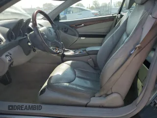 2005 Mercedes-Benz SL 500 with VIN WDBSK75F95F092348, listed as a Copart auction lot 54064975 with Not Provided miles and Clean Title. Bid and sale history available at DreamBid. Image 7.