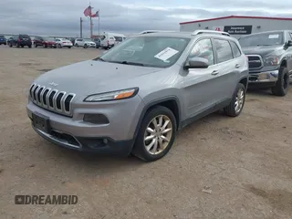 2014 Jeep Cherokee Limited with VIN 1C4PJLDB2EW160202, listed as a IAAI auction lot 41031874 with 168,181 mi miles. Bid and sale history available at carsss.com. Image 2.