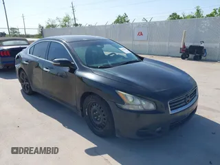 2014 Nissan Maxima S with VIN 1N4AA5AP7EC466451, listed as a IAAI auction lot 42024569 with 162,727 mi miles and . Bid and sale history available at DreamBid. Image 1.