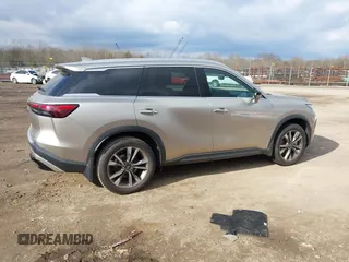 2023 Infiniti QX60 Luxe with VIN 5N1DL1FR5PC359109, listed as a IAAI auction lot 41236821 with 30,386 mi miles and . Bid and sale history available at DreamBid. Image 13.