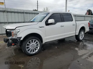 2019 Ford F-150 Limited with VIN 1FTEW1EG8KFC86230, listed as a Copart auction lot 48711565 with 86,674 mi miles and Salvage Title. Bid and sale history available at carsss.com. Image 1.