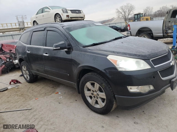 2010 Chevrolet Traverse LT w/1LT with VIN 1GNLRFED8AS113810, listed as a Copart auction lot 44643195 with 215,090 mi miles and Salvage Title. Bid and sale history available at carsss.com. Image 4.