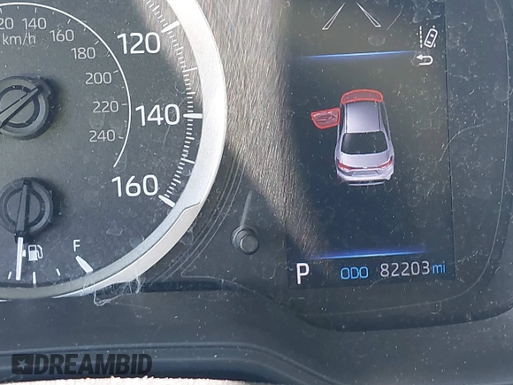 2021 Toyota Corolla LE with VIN JTDEPMAE7MJ150092, listed as a IAAI auction lot 41744119 with 82,203 mi miles and . Bid and sale history available at DreamBid. Image 16.