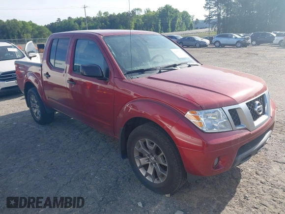 2021 Nissan Frontier SV z VIN 1N6ED0EA8MN714704, wystawiony jako IAAI lot #42065227 z przebiegiem 45 735 mil mil oraz . Historia ofert i sprzedaży dostępna na DreamBid. Obrazek 1.