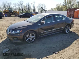 2014 Volkswagen CC R-Line with VIN WVWBP7AN9EE503432, listed as a Copart auction lot 52634375 with 111,836 mi miles and Salvage Title. Bid and sale history available at carsss.com. Image 1.