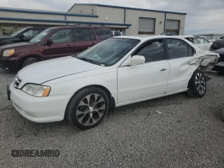 1999 Acura TL with VIN 19UUA5649XA022722, listed as a Copart auction lot 46672175 with 195,892 mi miles and Salvage Title. Bid and sale history available at carsss.com. Image 1.