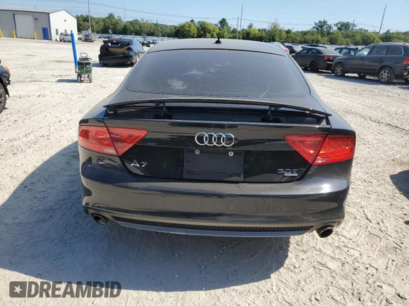 2012 Audi A7 3.0 Prestige with VIN WAU3GAFC6CN090842, listed as a Copart auction lot 69782994 with Not Provided miles and Clean Title. Bid and sale history available at carsss.com. Image 6.