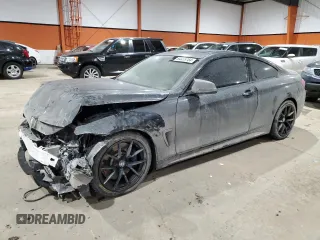 2015 BMW 4 Series 435i xDrive z VIN WBA3R5C57FK372646, wystawiony jako Copart lot #84455784 z przebiegiem Nie podano mil oraz Szkoda całkowita • Salvage title. Historia ofert i sprzedaży dostępna na DreamBid. Obrazek 1.
