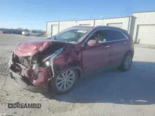 2021 Cadillac XT4 AWD Luxury with VIN 1GYFZBR46MF038668, listed as a Copart auction lot 42121925 with Not Provided miles and Salvage Title. Bid and sale history available at carsss.com. Image 1.