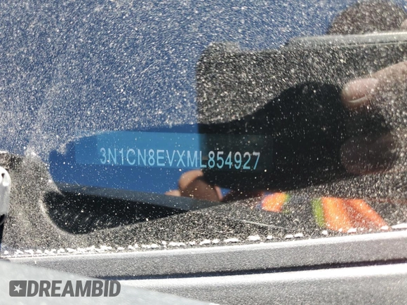 2021 Nissan Versa SV с VIN 3N1CN8EVXML854927, выставлен на аукционе Copart как лот 58156965 с пробегом 120 498 миль миль и Списание • Salvage title. История ставок и продаж доступна на DreamBid. Изображение 12.