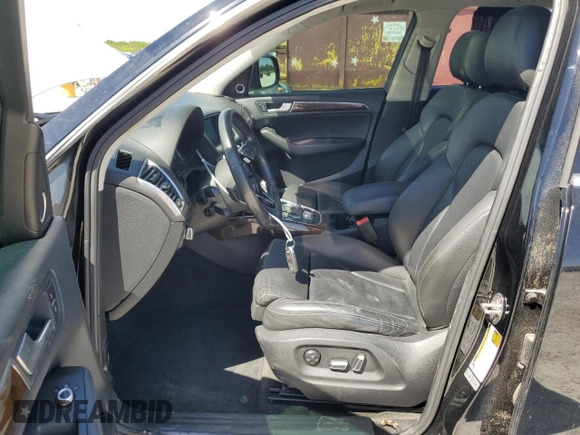 2014 Audi Q5 Premium Plus with VIN WA1DGAFP9EA008181, listed as a Copart auction lot 49160285 with 0 mi miles and Clean Title. Bid and sale history available at carsss.com. Image 7.