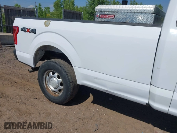 2017 Ford F-150 XL with VIN 1FTMF1EF5HKC92070, listed as a IAAI auction lot 42320139 with 126,293 mi miles and . Bid and sale history available at DreamBid. Image 6.