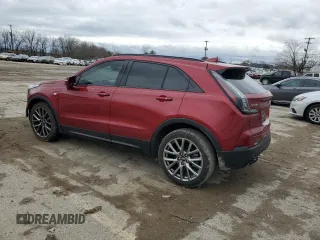 2019 Cadillac XT4 FWD Sport with VIN 1GYFZER46KF154063, listed as a Copart auction lot 49895895 with 51,725 mi miles and Salvage Title. Bid and sale history available at DreamBid. Image 2.