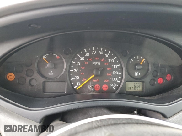 2001 Ford Focus LX with VIN 1FAFP33P81W115983, listed as a Copart auction lot 47835575 with 157,877 mi miles and Salvage Title. Bid and sale history available at carsss.com. Image 9.