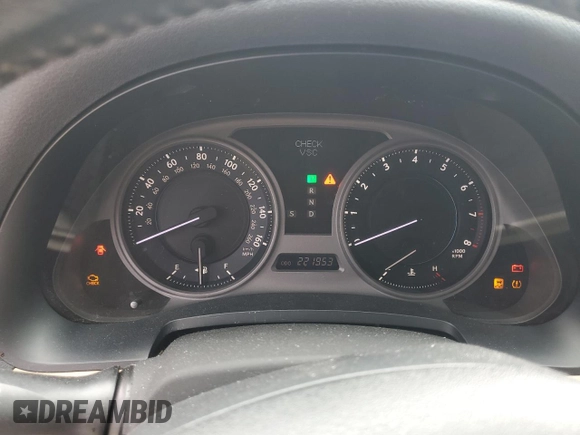 2008 Lexus IS with VIN JTHBK262582082071, listed as a Copart auction lot 54206675 with 221,953 mi miles and Salvage Title. Bid and sale history available at carsss.com. Image 9.