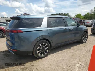 2024 Kia Carnival EX with VIN KNDNC5H3XR6404619, listed as a Copart auction lot 50740555 with 23,374 mi miles and Salvage Title. Bid and sale history available at carsss.com. Image 3.