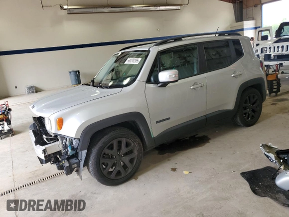 2017 Jeep Renegade Altitude с VIN ZACCJABB7HPE93972, выставлен на аукционе Copart как лот 58020285 с пробегом 71 234 миль миль и Списание • Salvage title. История ставок и продаж доступна на DreamBid. Изображение 1.