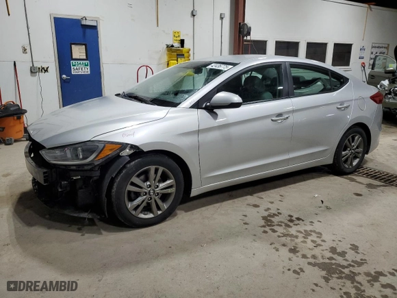2017 Hyundai Elantra SE with VIN 5NPD84LF3HH096755, listed as a Copart auction lot 42436775 with 98,555 mi miles and Non Repairable. Bid and sale history available at carsss.com. Image 1.