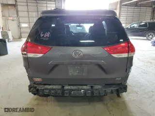 2012 Toyota Sienna XLE AAS with VIN 5TDYK3DC2CS273008, listed as a Copart auction lot 49504595 with 168,311 mi miles and Salvage Title. Bid and sale history available at carsss.com. Image 6.