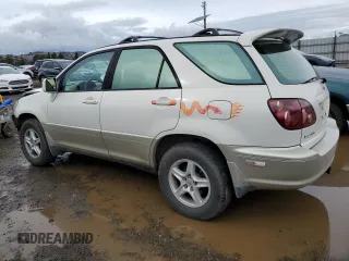 2000 Lexus RX 300 with VIN JT6HF10U6Y0132967, listed as a Copart auction lot 82452084 with 206,616 mi miles and Salvage Title. Bid and sale history available at carsss.com. Image 2.