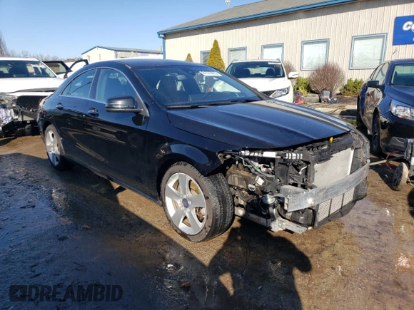 2015 Mercedes-Benz CLA 250 with VIN WDDSJ4GB0FN174009, listed as a Copart auction lot 81372013 with 14,483 mi miles and . Bid and sale history available at DreamBid. Image 4.