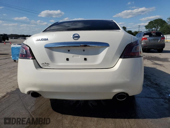 2014 Nissan Maxima S with VIN 1N4AA5AP9EC485809, listed as a Copart auction lot 58154995 with 174,201 mi miles and Non repairable. Bid and sale history available at DreamBid. Image 6.