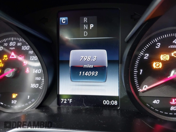 2016 Mercedes-Benz GLC with VIN WDC0G4JBXGF033897, listed as a IAAI auction lot 39965363 with 114,093 mi miles. Bid and sale history available at carsss.com. Image 7.