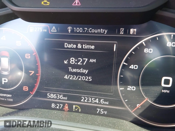 2020 Audi Q5 Premium Plus with VIN WA1BNAFY0L2004064, listed as a IAAI auction lot 42087116 with 64,432 mi miles and . Bid and sale history available at DreamBid. Image 15.