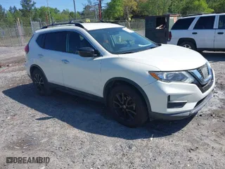 2017 Nissan Rogue SL with VIN 5N1AT2MT9HC830185, listed as a IAAI auction lot 41987589 with 65,675 mi miles. Bid and sale history available at carsss.com. Image 1.