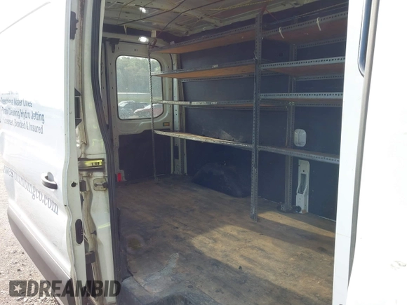 2019 Ford Transit with VIN 1FTYR2CM1KKA87353, listed as a IAAI auction lot 42074425 with 147,825 mi miles. Bid and sale history available at carsss.com. Image 8.