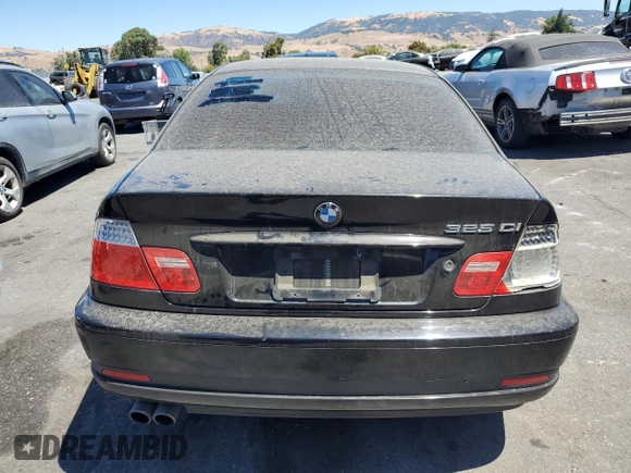 2005 BMW 3 Series 325Ci z VIN WBABV13425JT23804, wystawiony jako Copart lot #68353854 z przebiegiem Nie podano mil oraz Nie do naprawy • Non repairable. Historia ofert i sprzedaży dostępna na DreamBid. Obrazek 6.