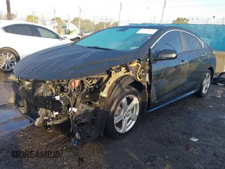 2019 Chevrolet Volt LT with VIN 1G1RC6S55KU131150, listed as a IAAI auction lot 41573256 with 124,418 mi miles. Bid and sale history available at carsss.com. Image 2.