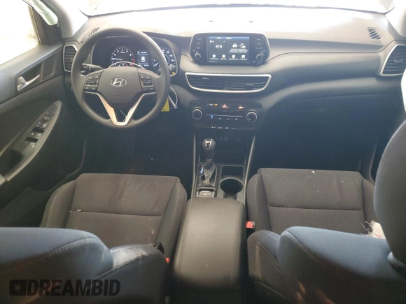 2021 Hyundai Tucson SE with VIN KM8J23A46MU301397, listed as a Copart auction lot 45848855 with 56,918 mi miles and Salvage Title. Bid and sale history available at carsss.com. Image 8.