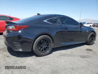 2015 Lexus RC 350 F Sport with VIN JTHHE5BC8F5002937, listed as a Copart auction lot 60566685 with 86,343 mi miles and Salvage title. Bid and sale history available at DreamBid. Image 3.