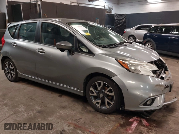 2015 Nissan Note SV with VIN 3N1CE2CP0FL400447, listed as a IAAI auction lot 41669498 with 96,699 mi miles and . Bid and sale history available at DreamBid. Image 1.