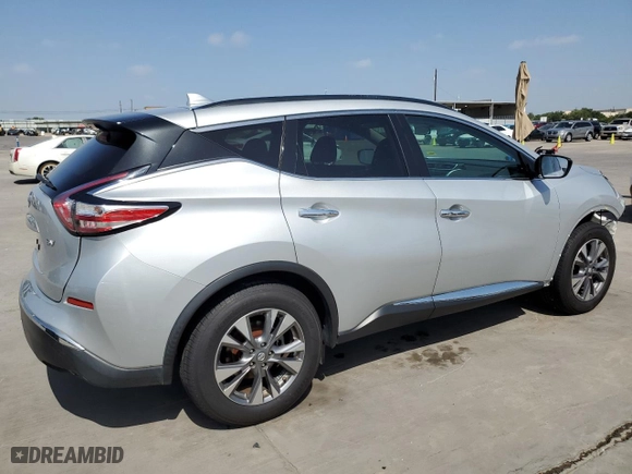 2017 Nissan Murano SV with VIN 5N1AZ2MG6HN103396, listed as a Copart auction lot 65181964 with 86,976 mi miles and Clean Title. Bid and sale history available at carsss.com. Image 3.