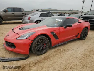 2016 Chevrolet Corvette Z06 2LZ with VIN 1G1YS2D67G5601564, listed as a Copart auction lot 51093195 with 59,205 mi miles and Salvage Title. Bid and sale history available at carsss.com. Image 1.