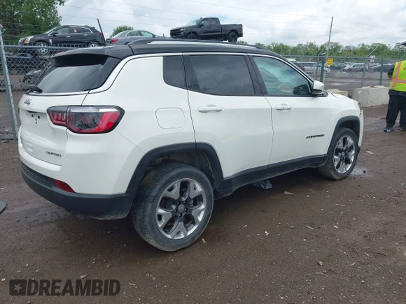 2021 Jeep Compass Limited с VIN 3C4NJDCB6MT503676, выставлен на аукционе IAAI как лот 42237071 с пробегом 54 631 миль миль и . История ставок и продаж доступна на DreamBid. Изображение 4.