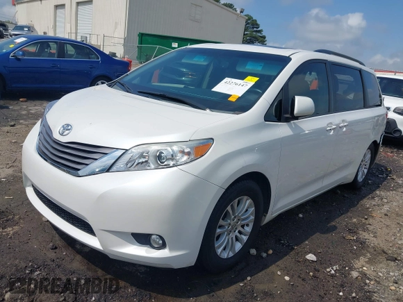 2015 Toyota Sienna XLE with VIN 5TDYK3DC5FS613045, listed as a IAAI auction lot 42276147 with 108,271 mi miles and . Bid and sale history available at DreamBid. Image 18.