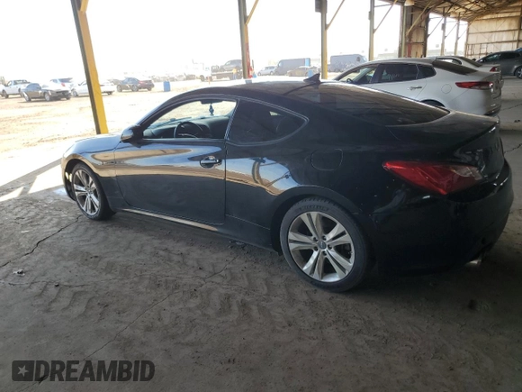 2010 Hyundai Genesis Coupe with VIN KMHHU6KH1AU023886, listed as a Copart auction lot 46262545 with 172,344 mi miles and Salvage title. Bid and sale history available at DreamBid. Image 2.