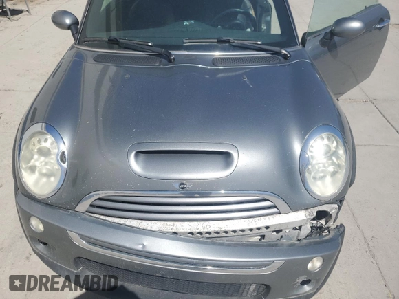 2006 MINI Convertible S with VIN WMWRH33526TL93755, listed as a Copart auction lot 57830835 with Not provided miles and Clean title. Bid and sale history available at DreamBid. Image 11.