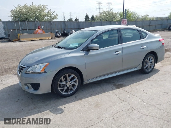 2014 Nissan Sentra SR with VIN 3N1AB7AP1EY332323, listed as a IAAI auction lot 42151780 with 89,915 mi miles and . Bid and sale history available at DreamBid. Image 2.