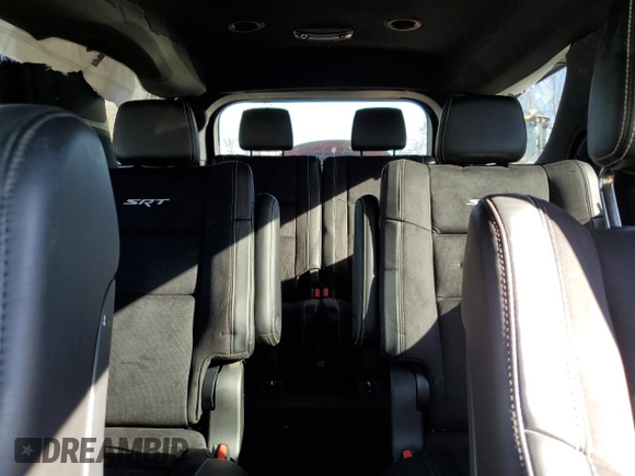 2023 Dodge Durango SRT Hellcat Premium z VIN 1C4SDJH92PC695631, wystawiony jako Copart lot #79218334 z przebiegiem Nie podano mil oraz Szkoda całkowita • Salvage title. Historia ofert i sprzedaży dostępna na DreamBid. Obrazek 10.