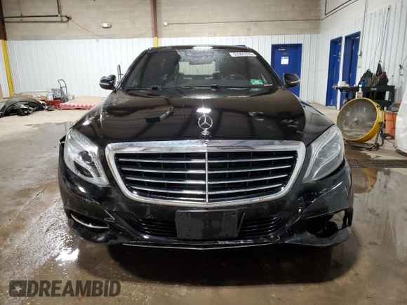 2015 Mercedes-Benz S 550 with VIN WDDUG8FB6FA148733, listed as a Copart auction lot 53365335 with 61,414 mi miles and Salvage Title. Bid and sale history available at carsss.com. Image 5.